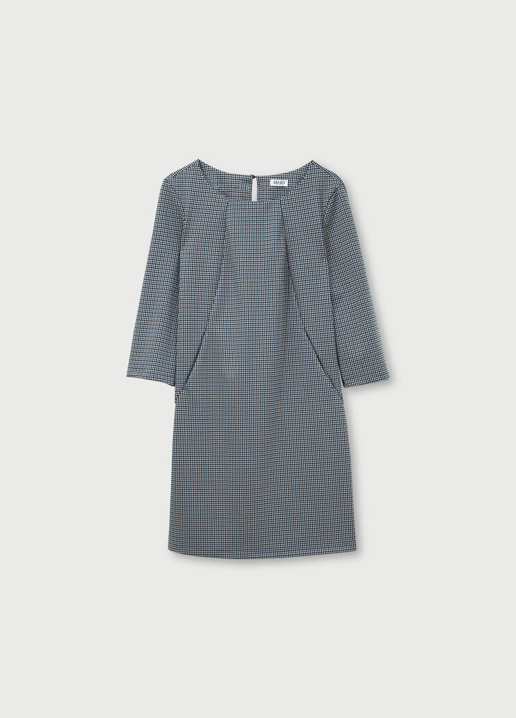 Short dress with brooch Black Liu Jo - large image number 4 Short dress with brooch Black Liu Jo - large image number 4