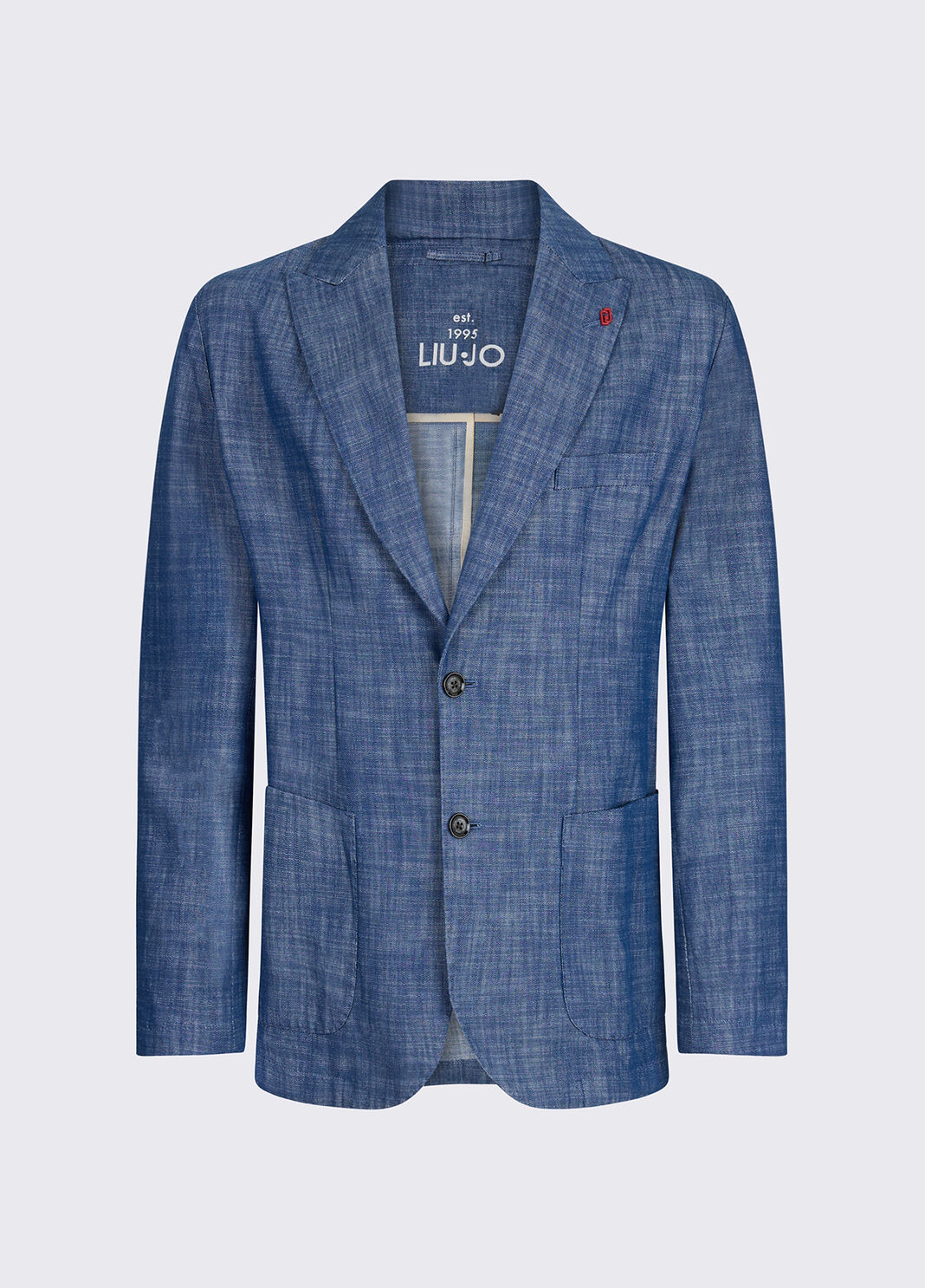 Giacca in denim chambray blu Liu Jo - large image number 6