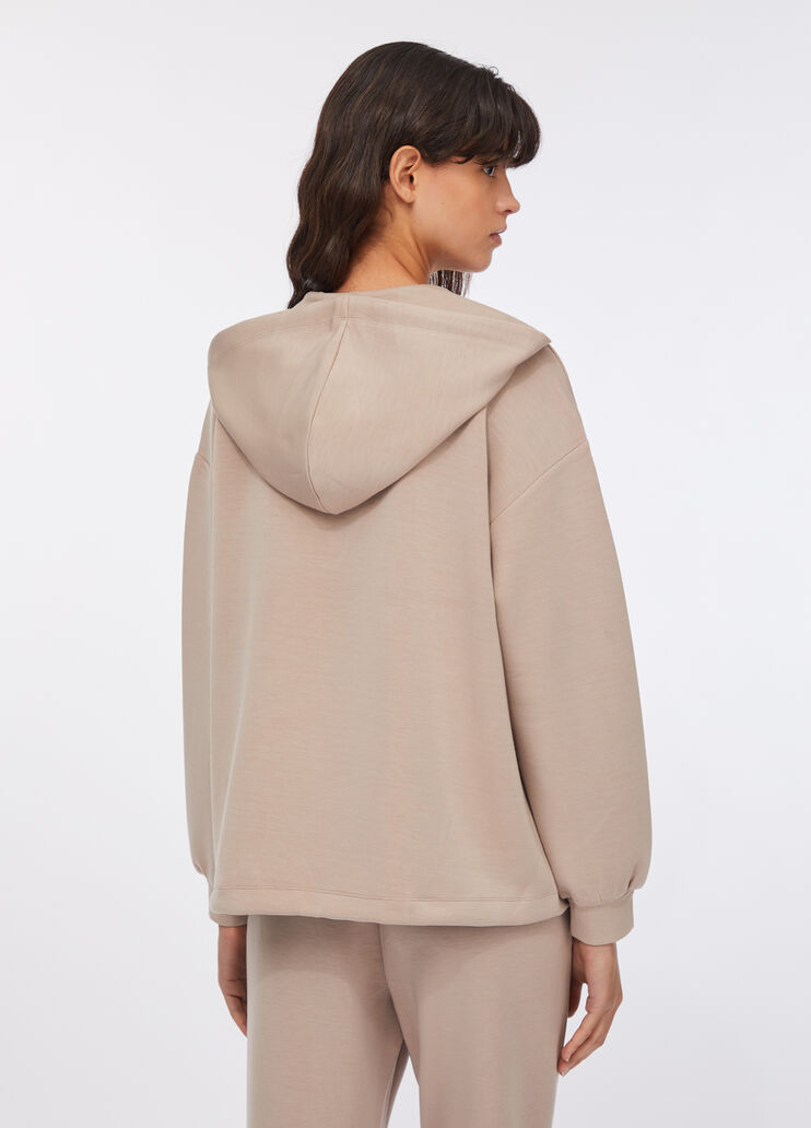 Scuba hoodie champagne Liu Jo - large image number 1