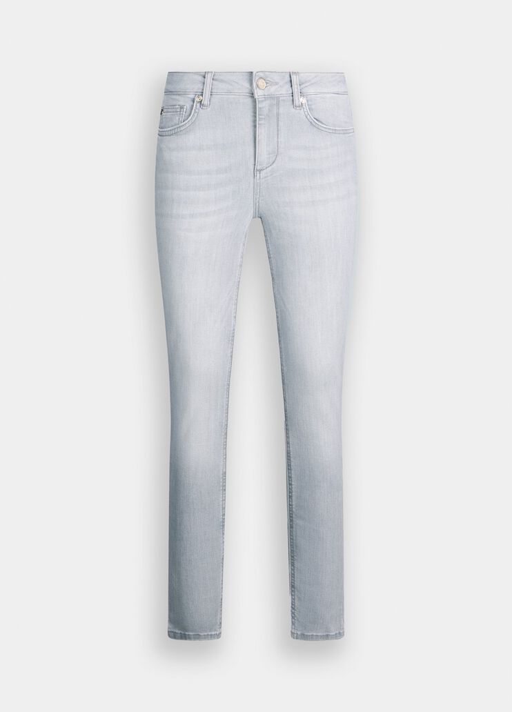 High-rise skinny jeans grey denim Liu Jo - large image number 6 High-rise skinny jeans grey denim Liu Jo - large image number 6