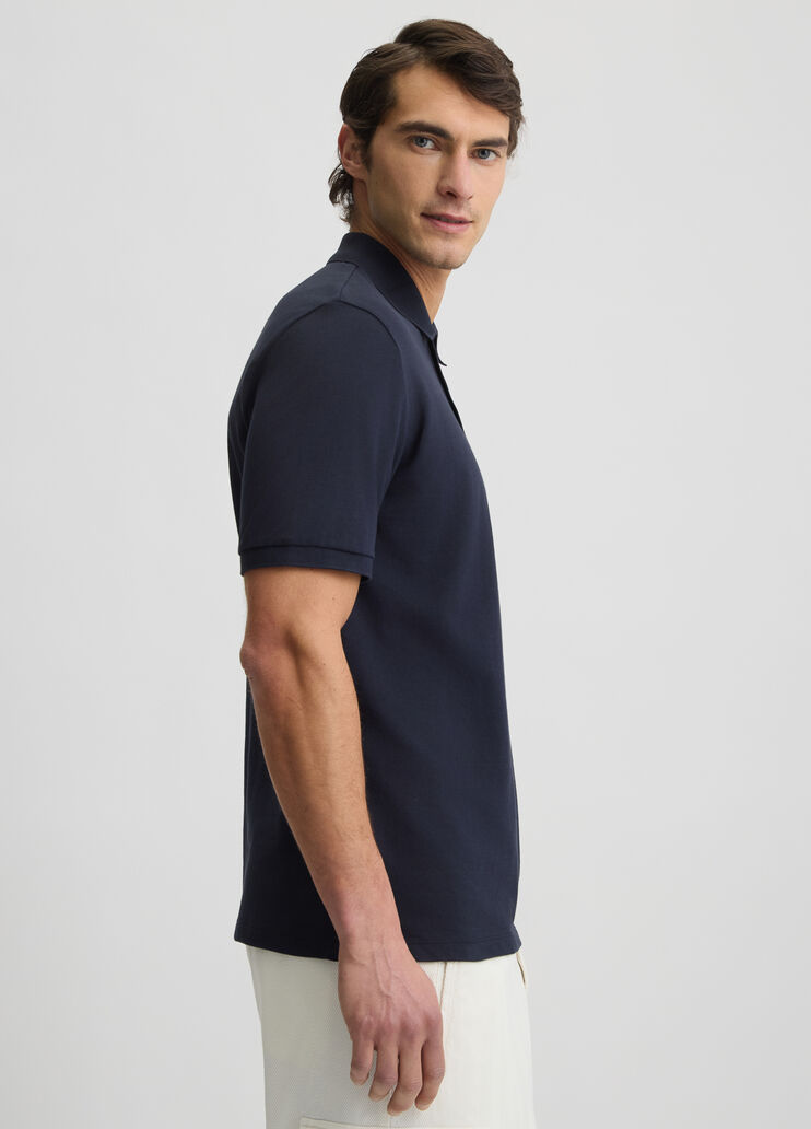 Dark blue pique polo shirt dark blue Liu Jo - large image number 2 Dark blue pique polo shirt dark blue Liu Jo - large image number 2