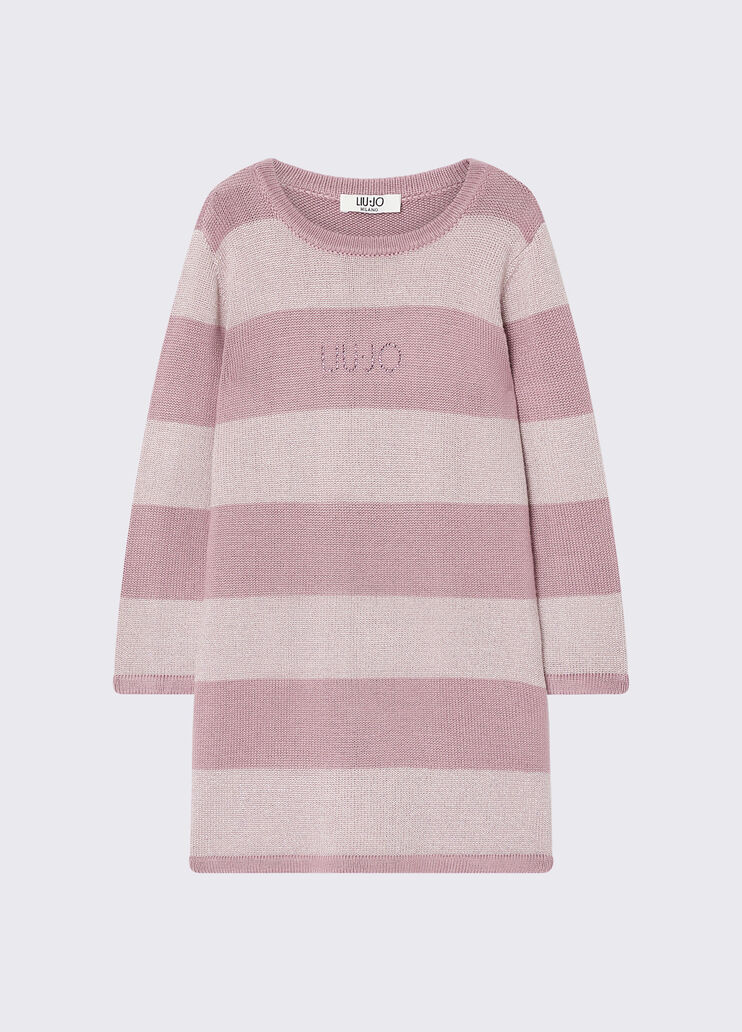 Short knit dress pink Liu Jo - medium