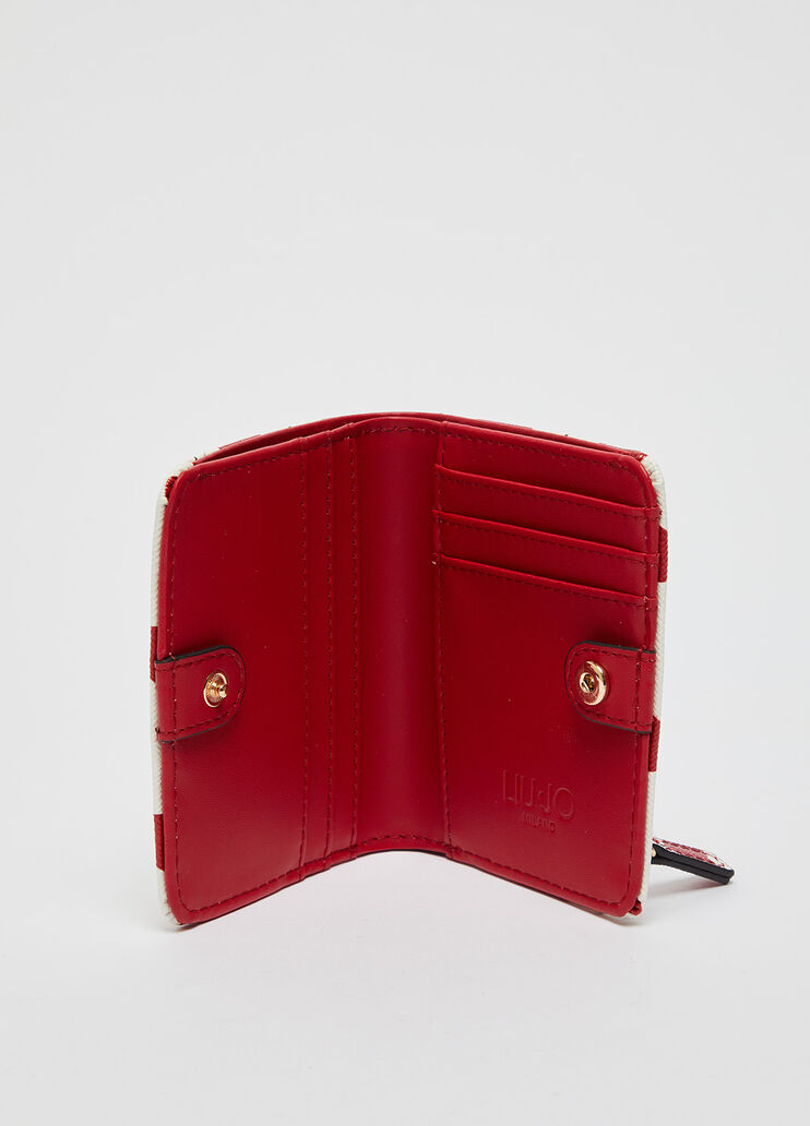 Маленькое экологичное портмоне вишнёвый Liu Jo - large image number 3