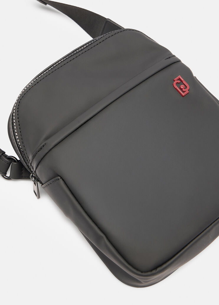 Sac à bandoulière en nylon noir Liu Jo - large image number 5