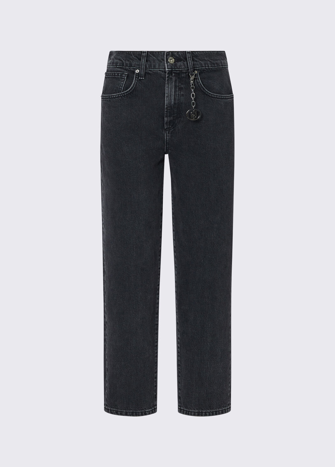 Boyfriend jeans with rips black denim Liu Jo - large image number 6