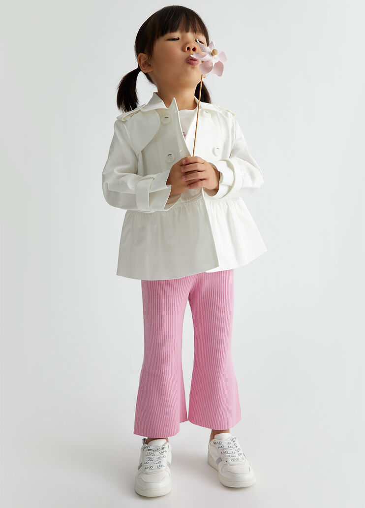 Cotton T-shirt with rhinestones white Liu Jo - medium Cotton T-shirt with rhinestones white Liu Jo - medium