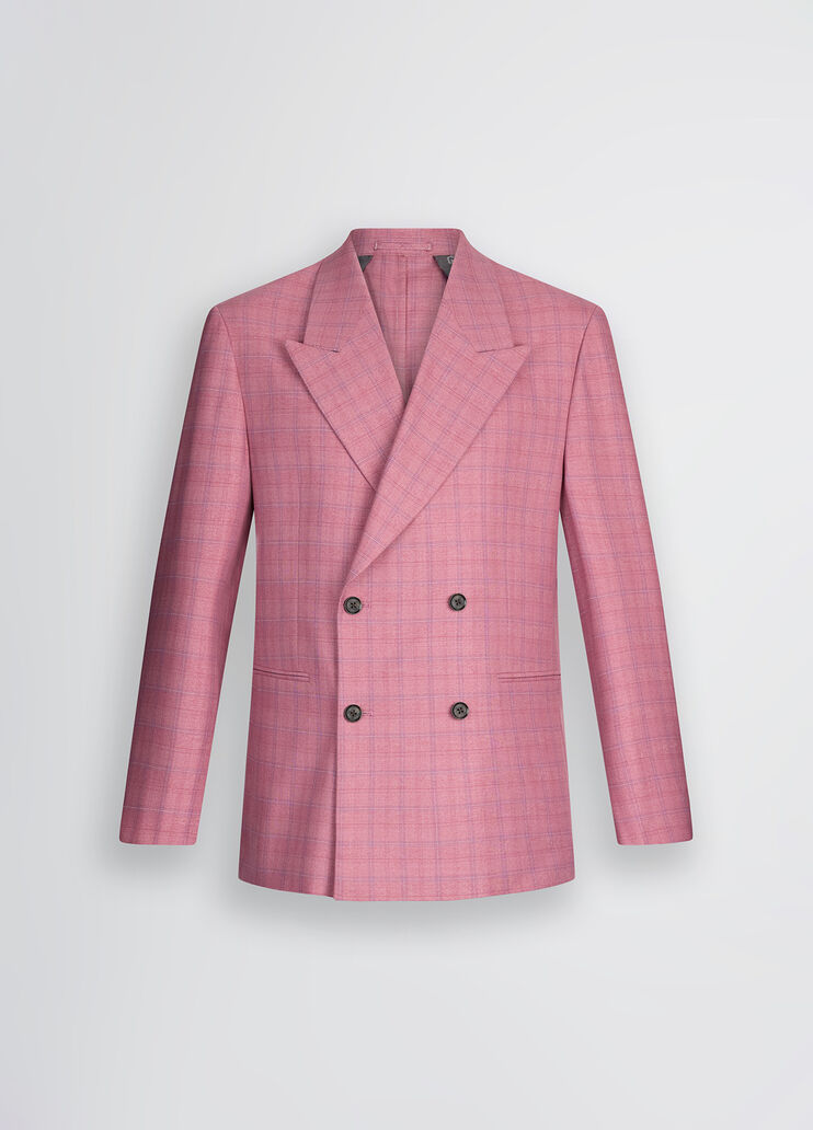 Double-breasted blazer raspberry Liu Jo - large image number 6 Double-breasted blazer raspberry Liu Jo - large image number 6