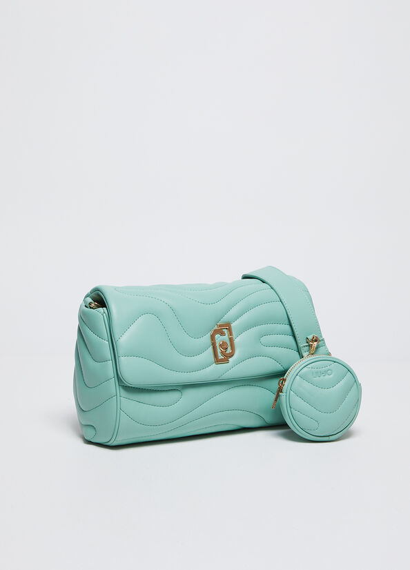 Medium quilted crossbody bag green Liu Jo - large image number 1