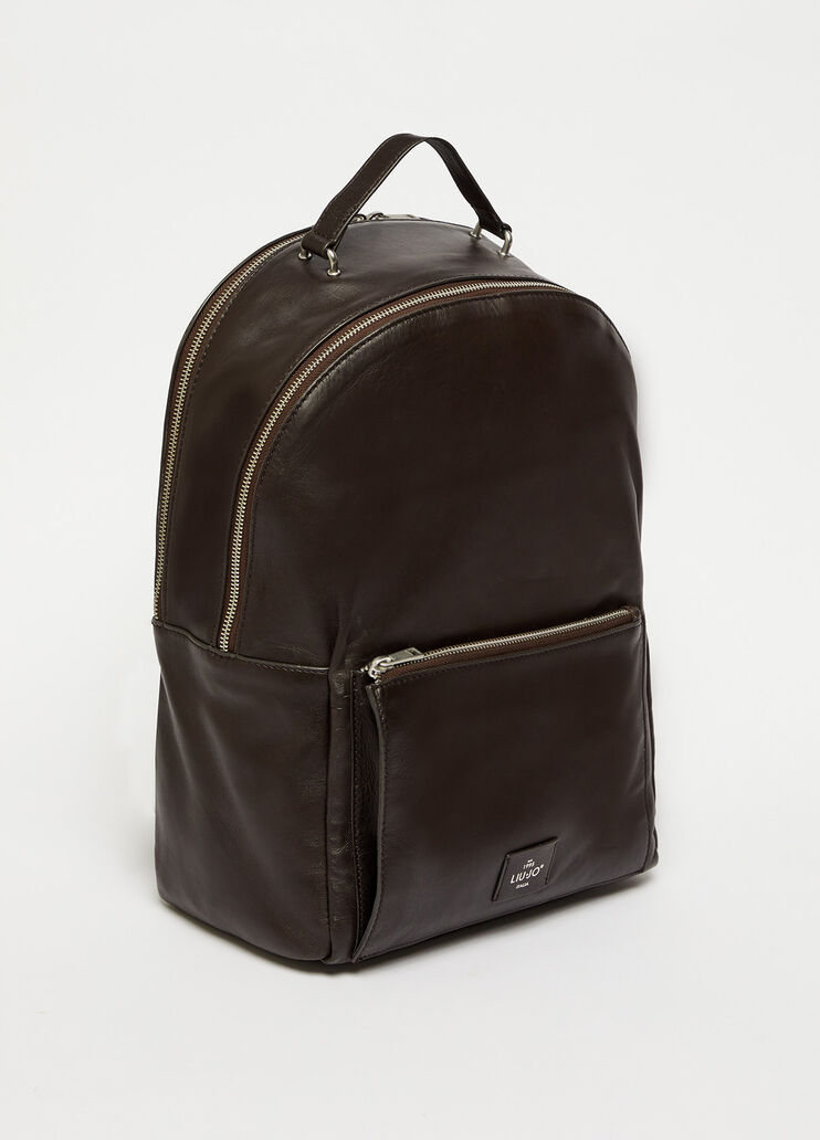 Rucksack aus Leder Dunkelbraun Liu Jo - large image number 2 Rucksack aus Leder Dunkelbraun Liu Jo - large image number 2