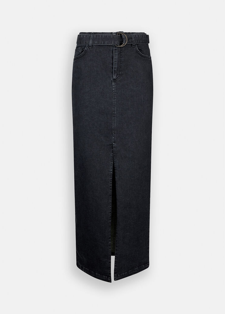 Denim skirt with belt grey denim Liu Jo - large image number 6