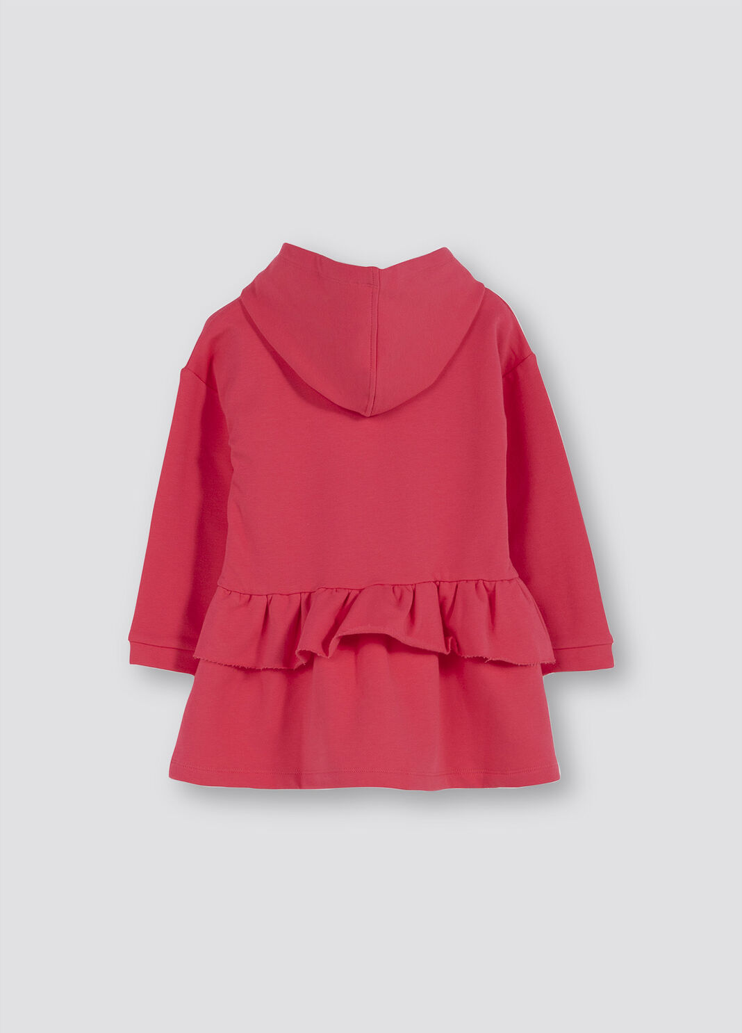 Vestido afelpado con capucha rosa/fun you Liu Jo - large image number 1