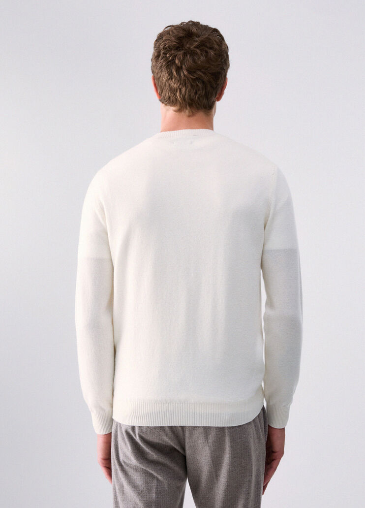 Wool and Cashmere Sweater white Liu Jo - medium
