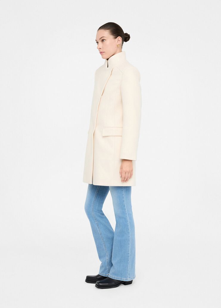 Double cloth coat light beige Liu Jo - large image number 3  Double cloth coat light beige Liu Jo - large image number 3