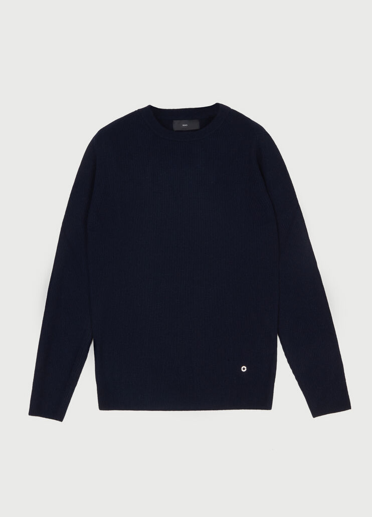 Ribbed jumper  Blu scuro Liu Jo - large image number 0