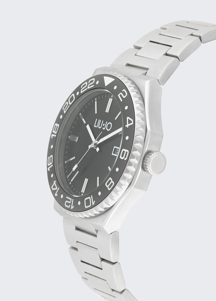 Herrenuhr aus Stahl silber Liu Jo - medium Herrenuhr aus Stahl silber Liu Jo - medium