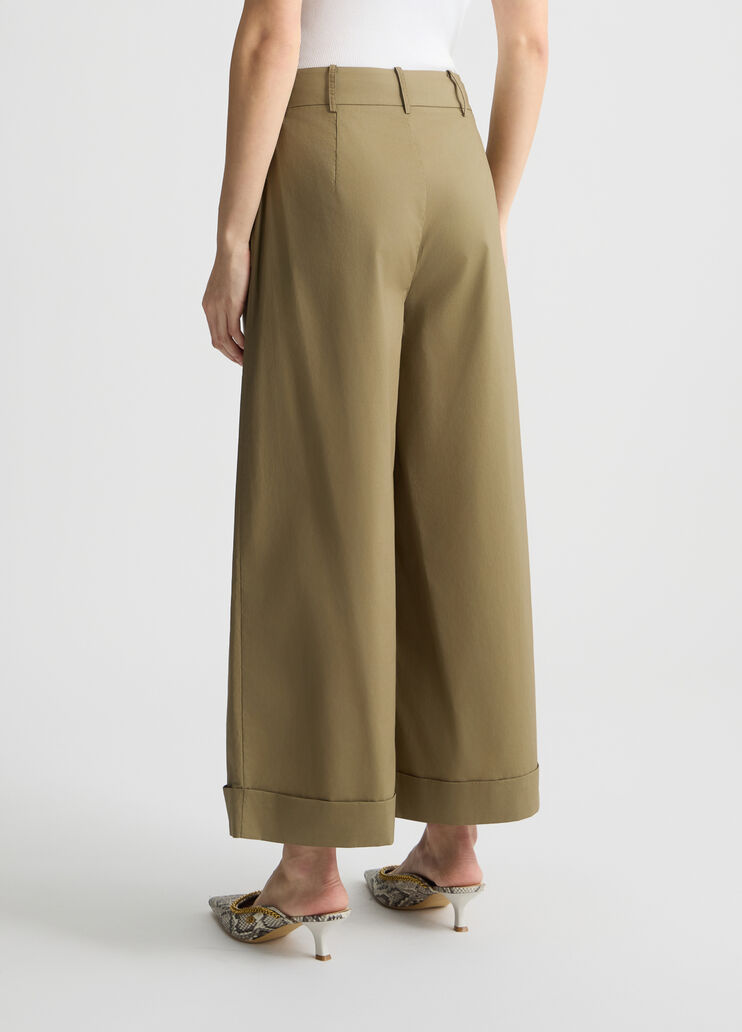 Palazzo trousers green Liu Jo - large image number 1 Palazzo trousers green Liu Jo - large image number 1