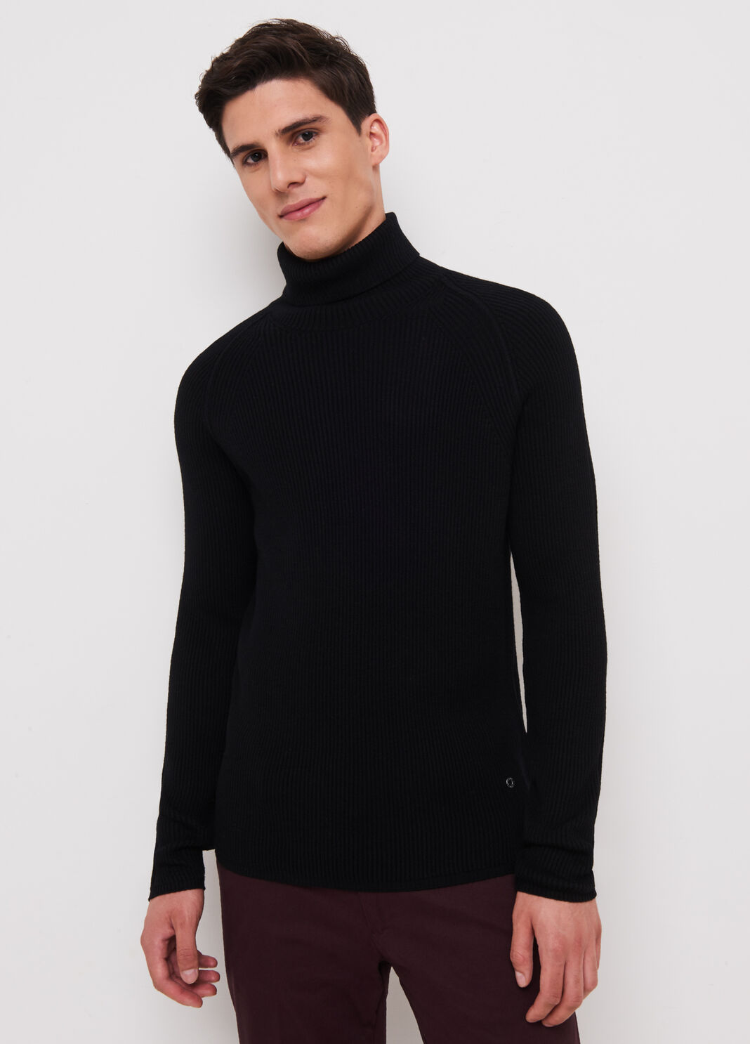 Woollen turtleneck Black Liu Jo - large image number 0