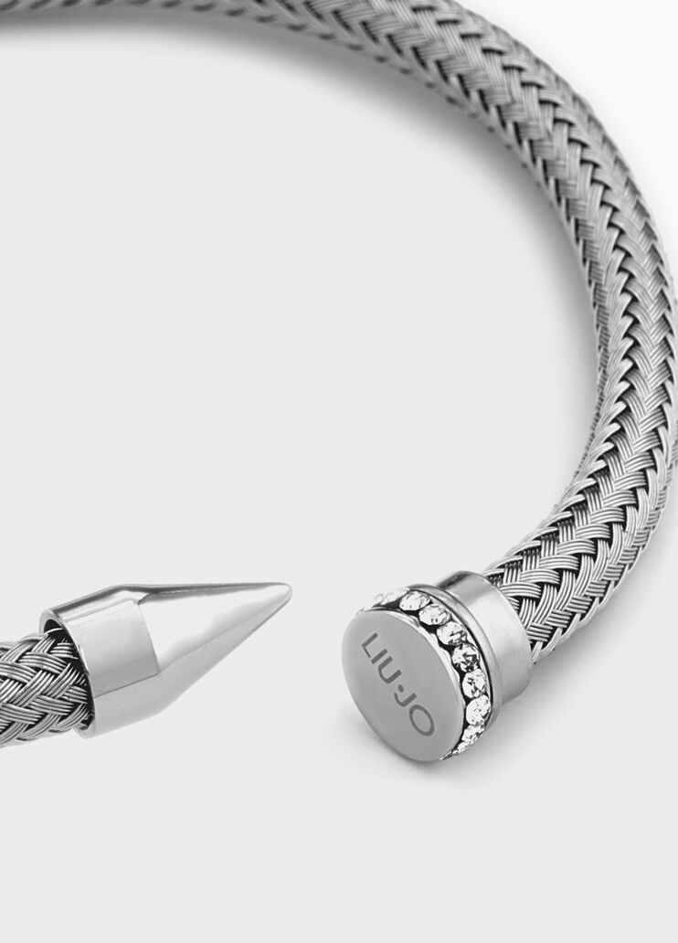 Rigid braided bracelet Steel Liu Jo - large image number 2 Rigid braided bracelet Steel Liu Jo - large image number 2
