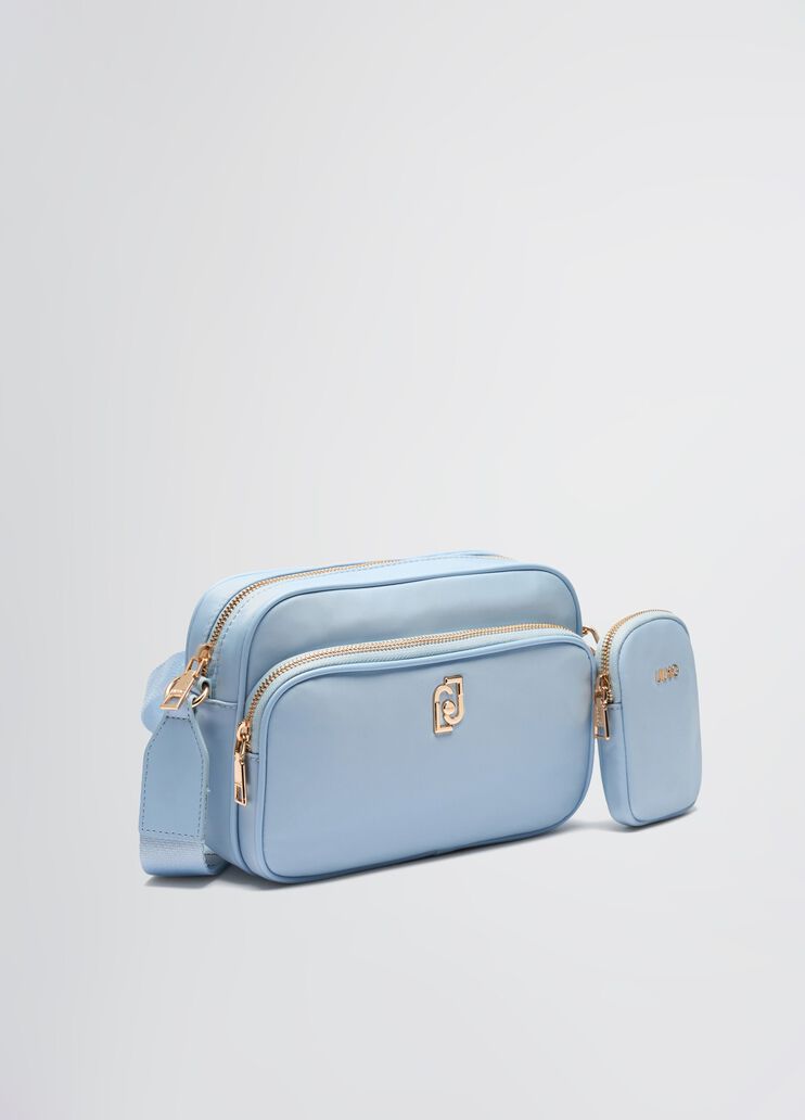 Nylon crossbody bag light blue Liu Jo - large image number 1 Nylon crossbody bag light blue Liu Jo - large image number 1