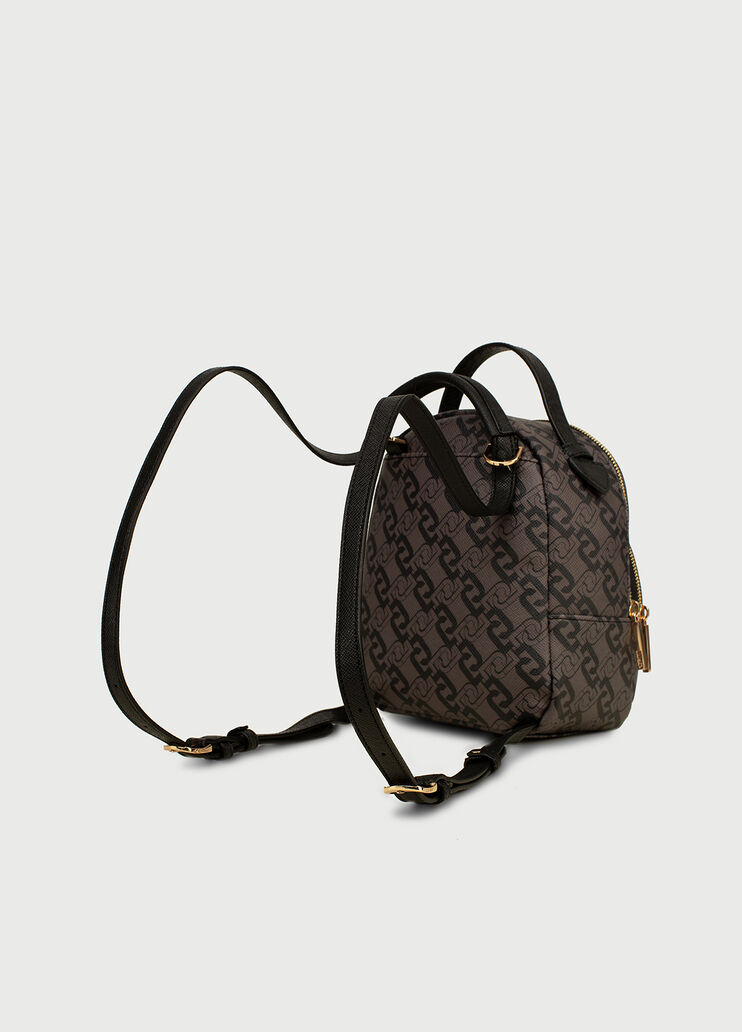 Backpack with city Brown Liu Jo - large image number 3