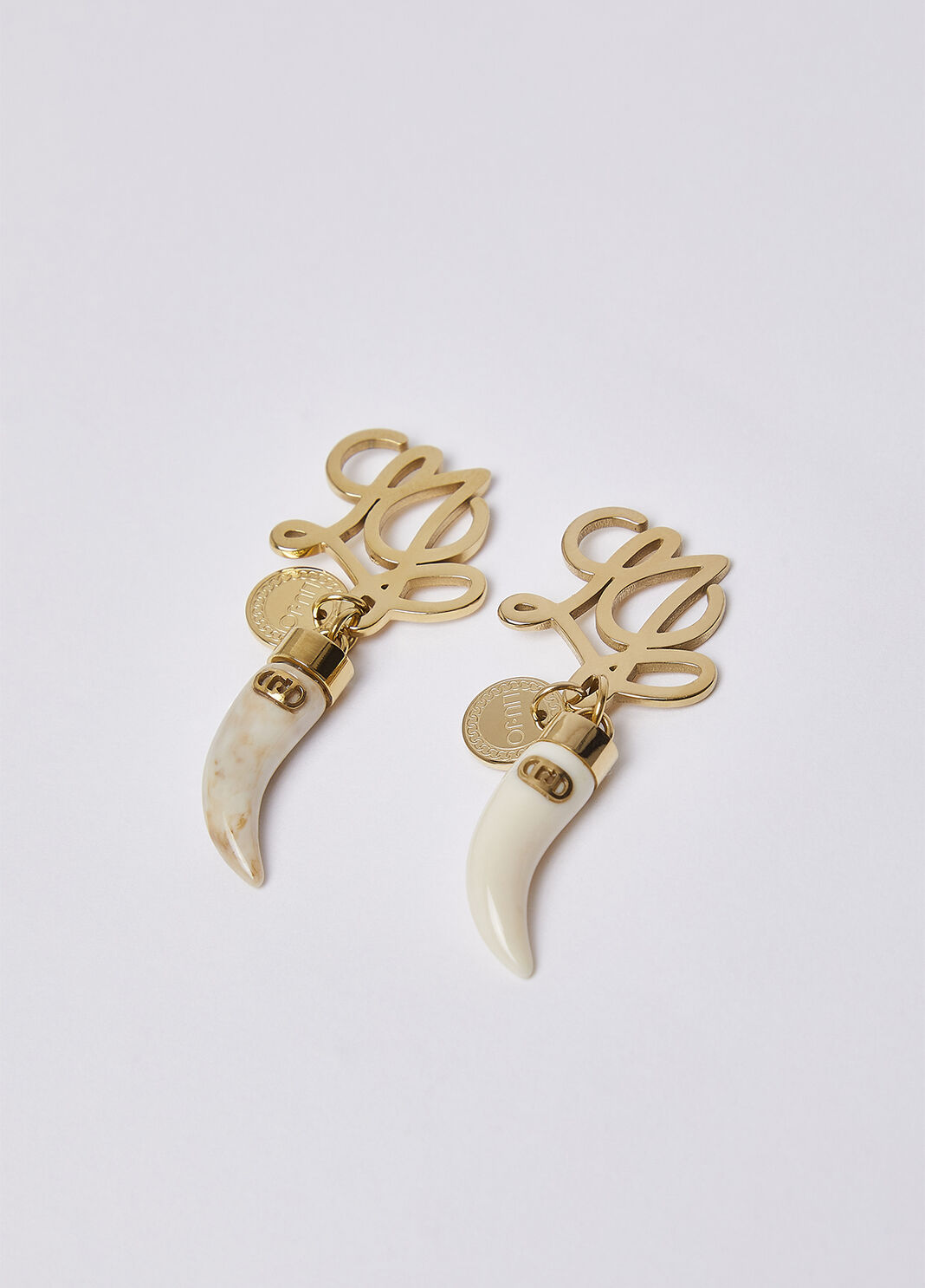 Earrings with horn pendant white Liu Jo - large image number 1