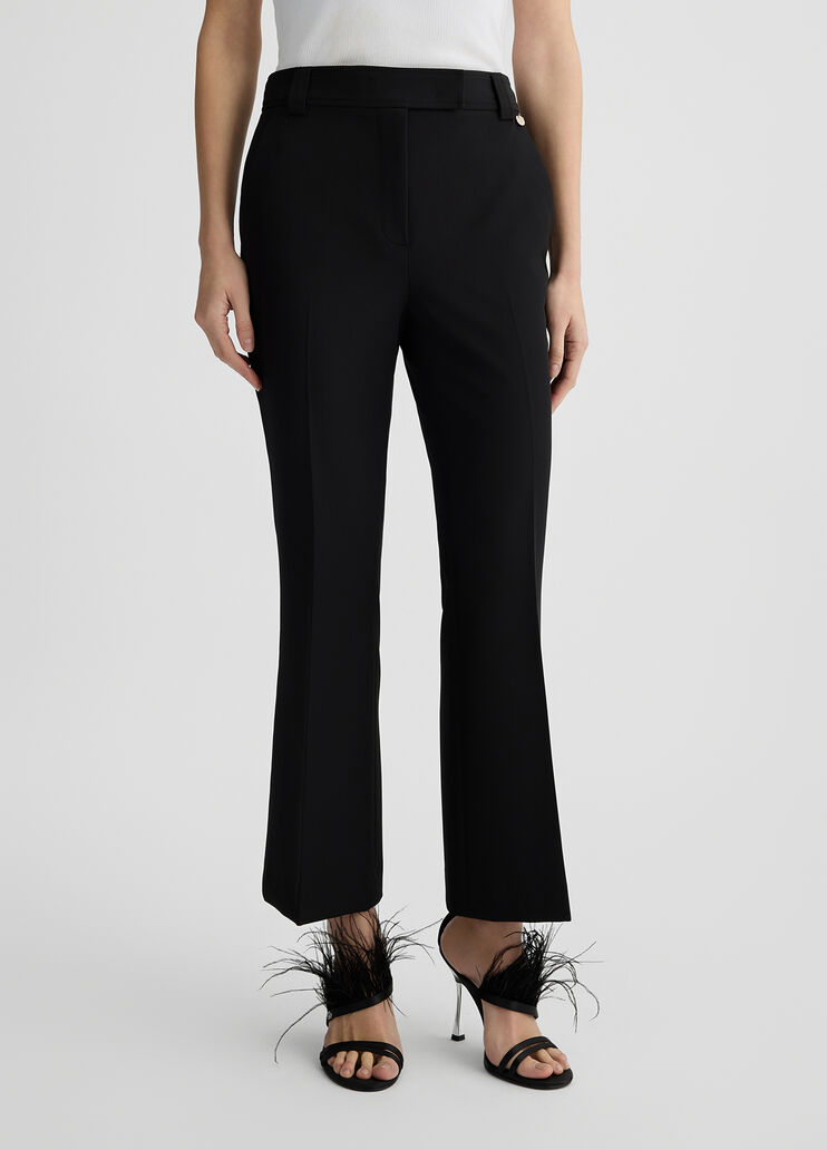 Cropped black trousers black Liu Jo - large image number 0 Cropped black trousers black Liu Jo - large image number 0