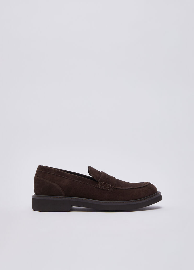 Men's suede loafers brown Liu Jo - medium