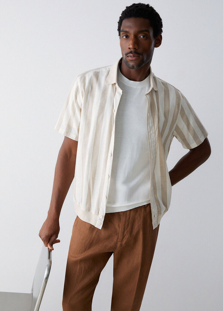 Striped shirt beige Liu Jo - medium