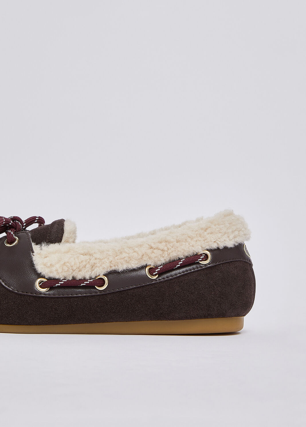Mokassins warm aus Veloursleder Mokka Liu Jo - large image number 5
