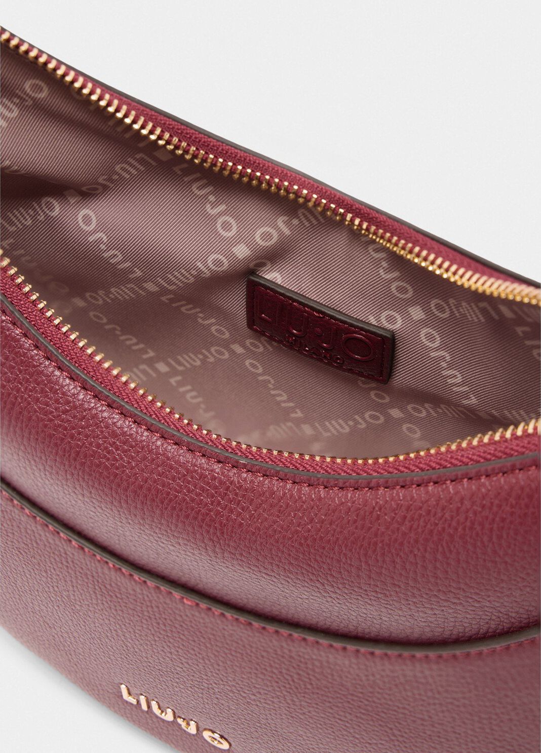 Borsa a spalla media con charm rosso Liu Jo - large image number 4