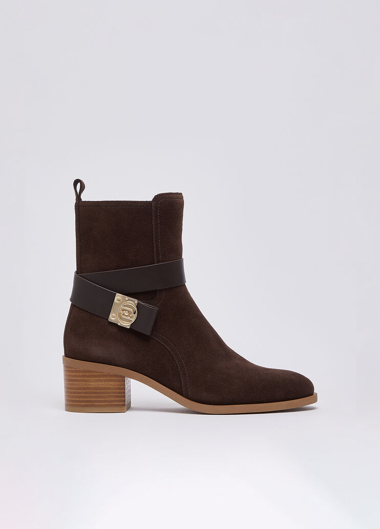 Stiefeletten aus Wildleder Mokka Liu Jo - medium
