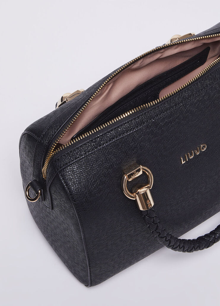 Medium Boston bag black Liu Jo - large image number 5 Medium Boston bag black Liu Jo - large image number 5