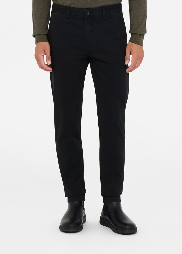 Satin chinos black Liu Jo - medium