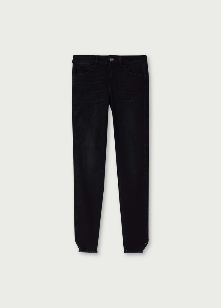 Skinny jeans with studs Black denim Liu Jo - large image number 4 Skinny jeans with studs Black denim Liu Jo - large image number 4