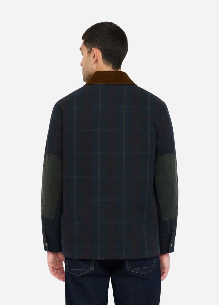 Chequered fabric jacket blue check Liu Jo - large image number 1