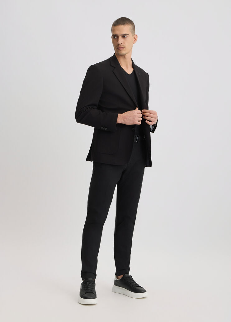 Slim fit chinos black Liu Jo - large image number 5 Slim fit chinos black Liu Jo - large image number 5
