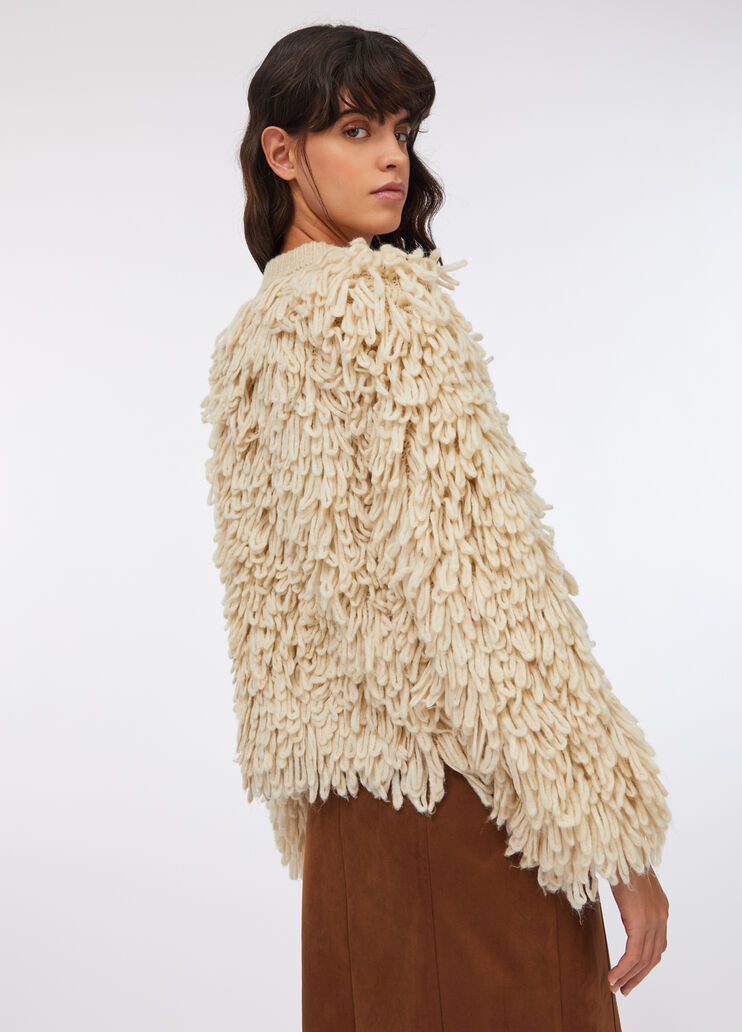 Wool jacket white Liu Jo - large image number 1 Wool jacket white Liu Jo - large image number 1