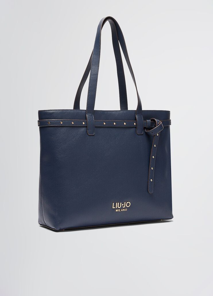 Dark blue shopping bag dark blue Liu Jo - large image number 1 Dark blue shopping bag dark blue Liu Jo - large image number 1