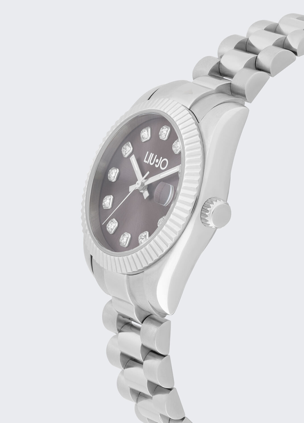 Steel watch with diamant&eacute;s silver Liu Jo - large image number 2