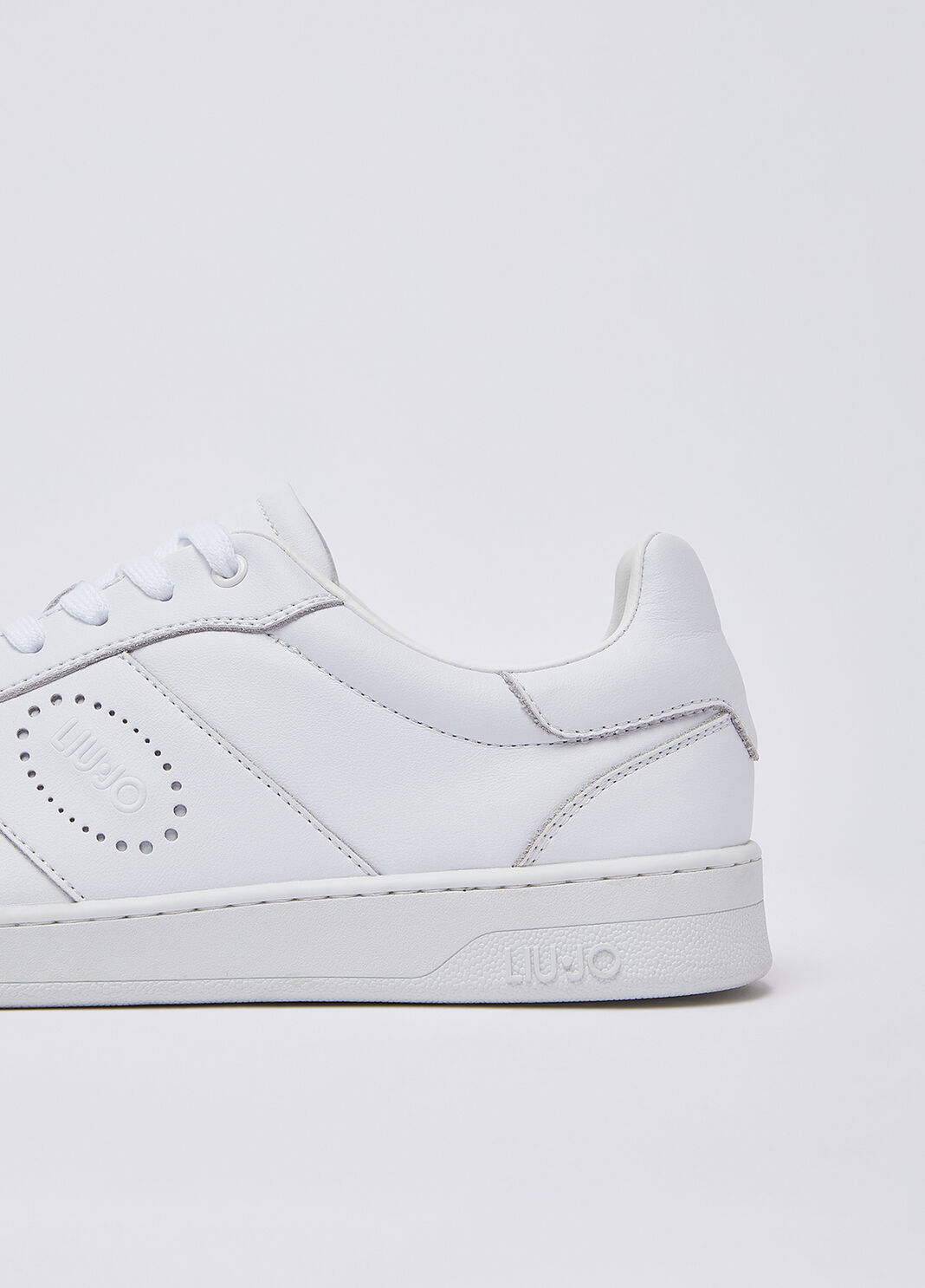 Sneakers pour homme en cuir blanc Liu Jo - large image number 5