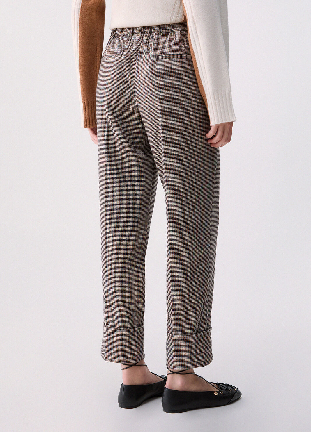 Trousers in houndstooth houndstooth Liu Jo - large image number 1