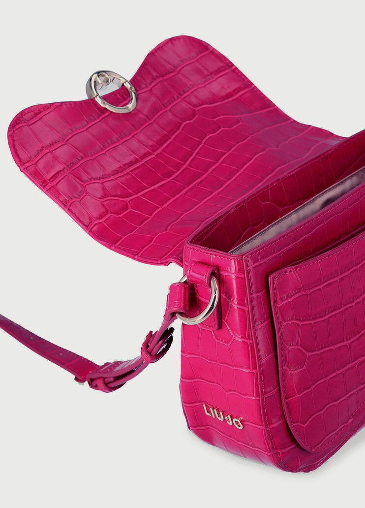 Eco-friendly crossbody bag Fuchsia Liu Jo - large image number 4 Eco-friendly crossbody bag Fuchsia Liu Jo - large image number 4
