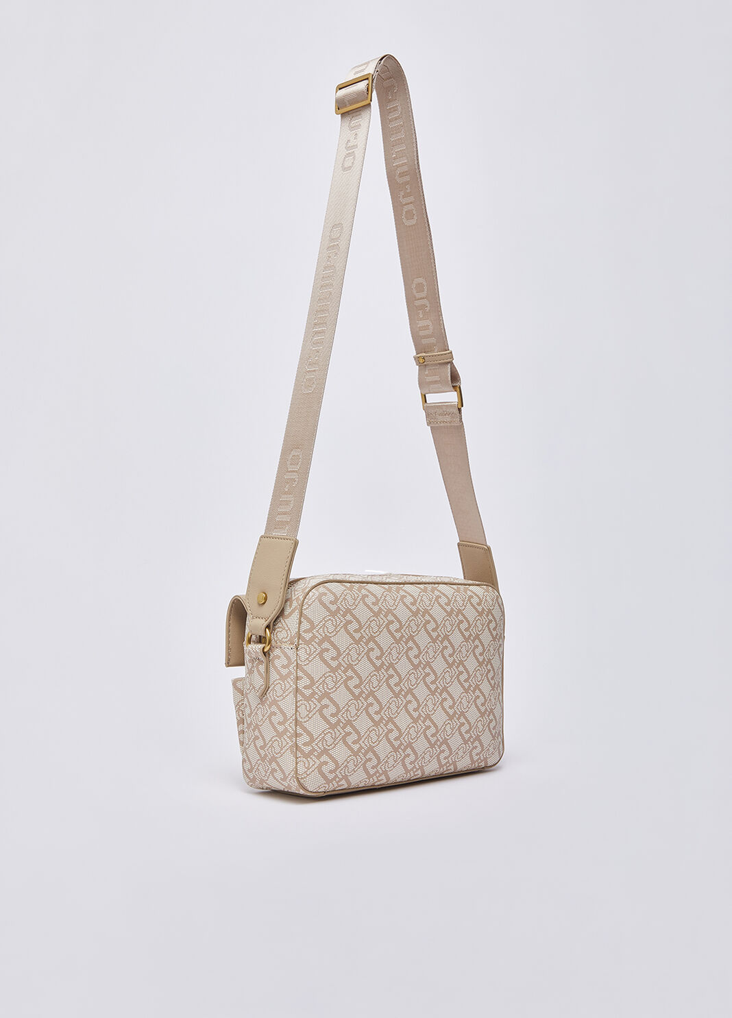 Medium crossbody bag with pocket beige Liu Jo - large image number 3