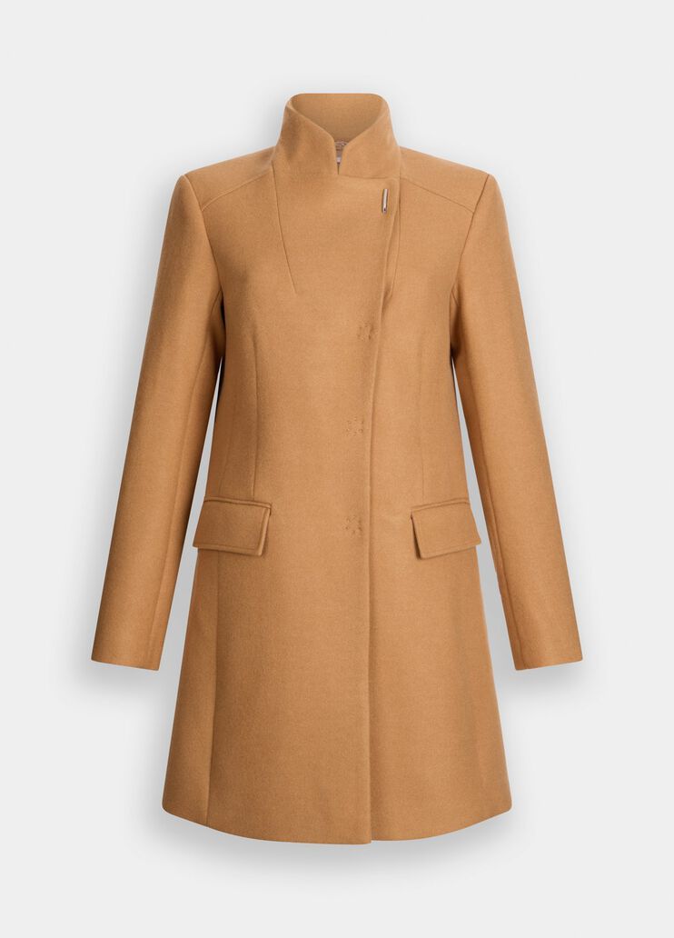 Double cloth coat beige Liu Jo - large image number 6  Double cloth coat beige Liu Jo - large image number 6