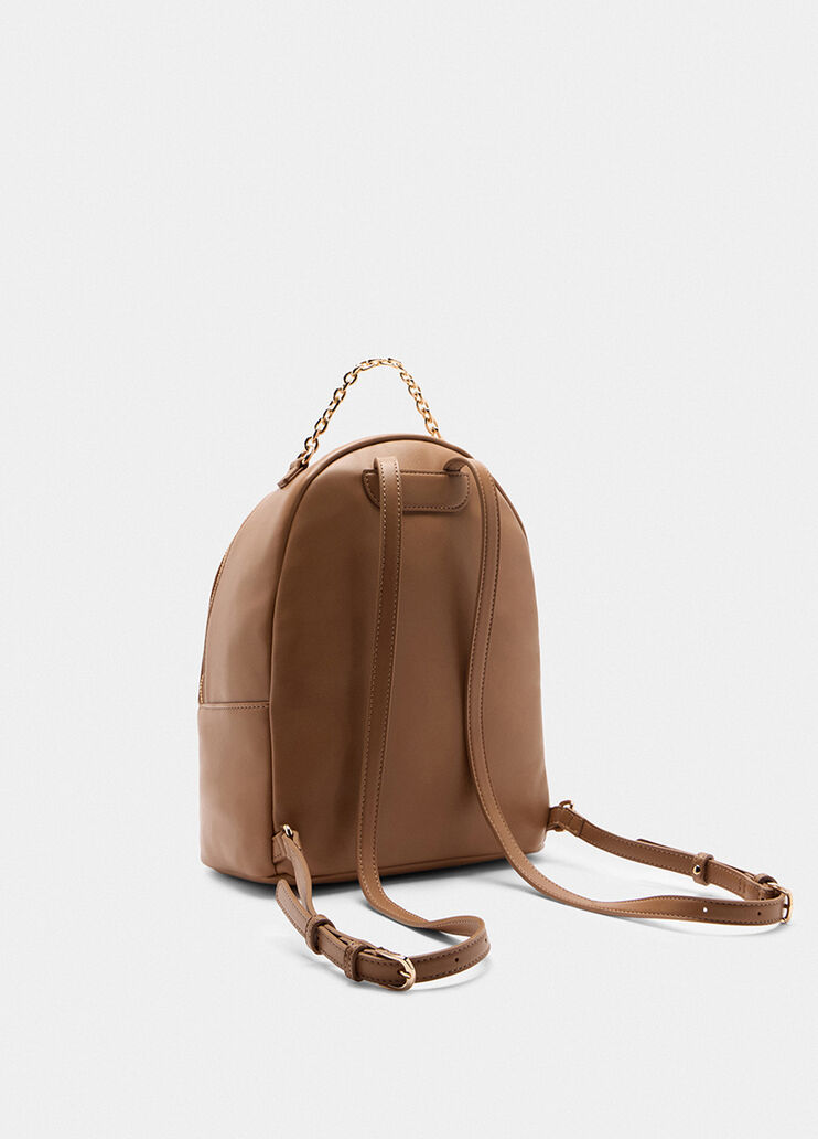 Mittelgroßer Rucksack mit Pochette Braun Liu Jo - large image number 1 Mittelgroßer Rucksack mit Pochette Braun Liu Jo - large image number 1