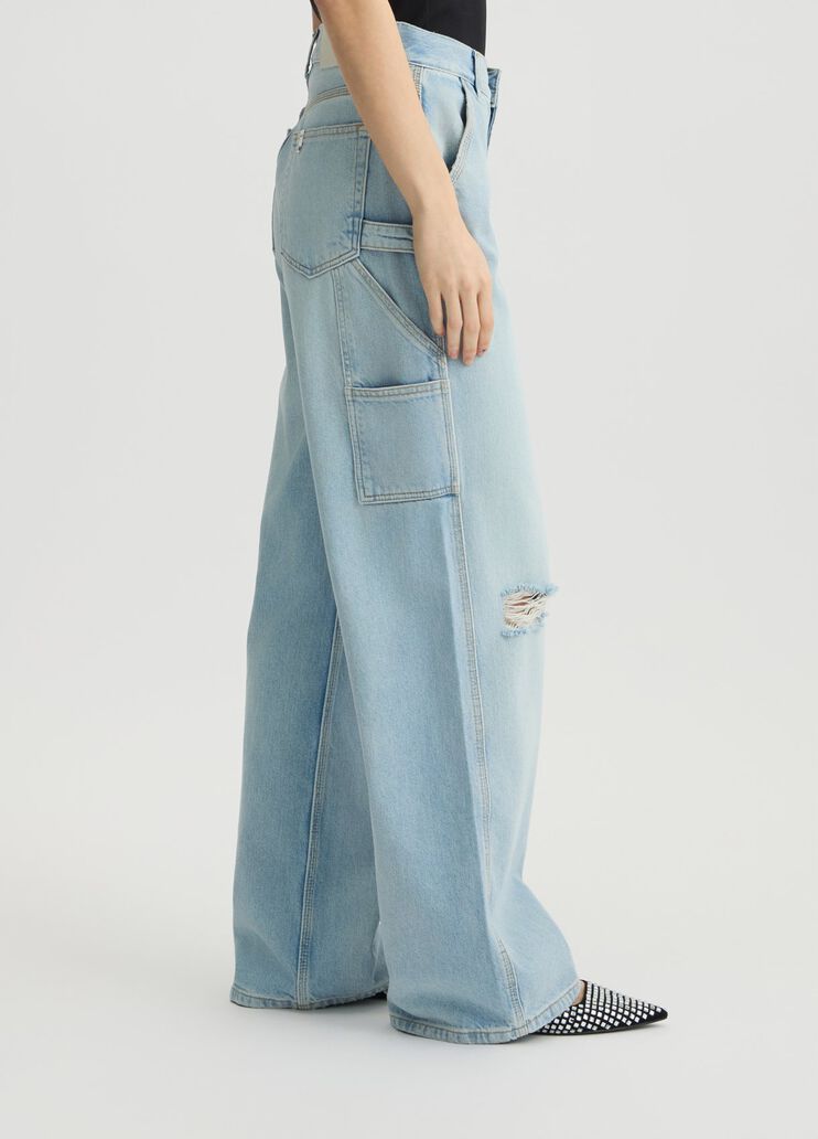 Low-rise flared jeans light denim Liu Jo - large image number 3