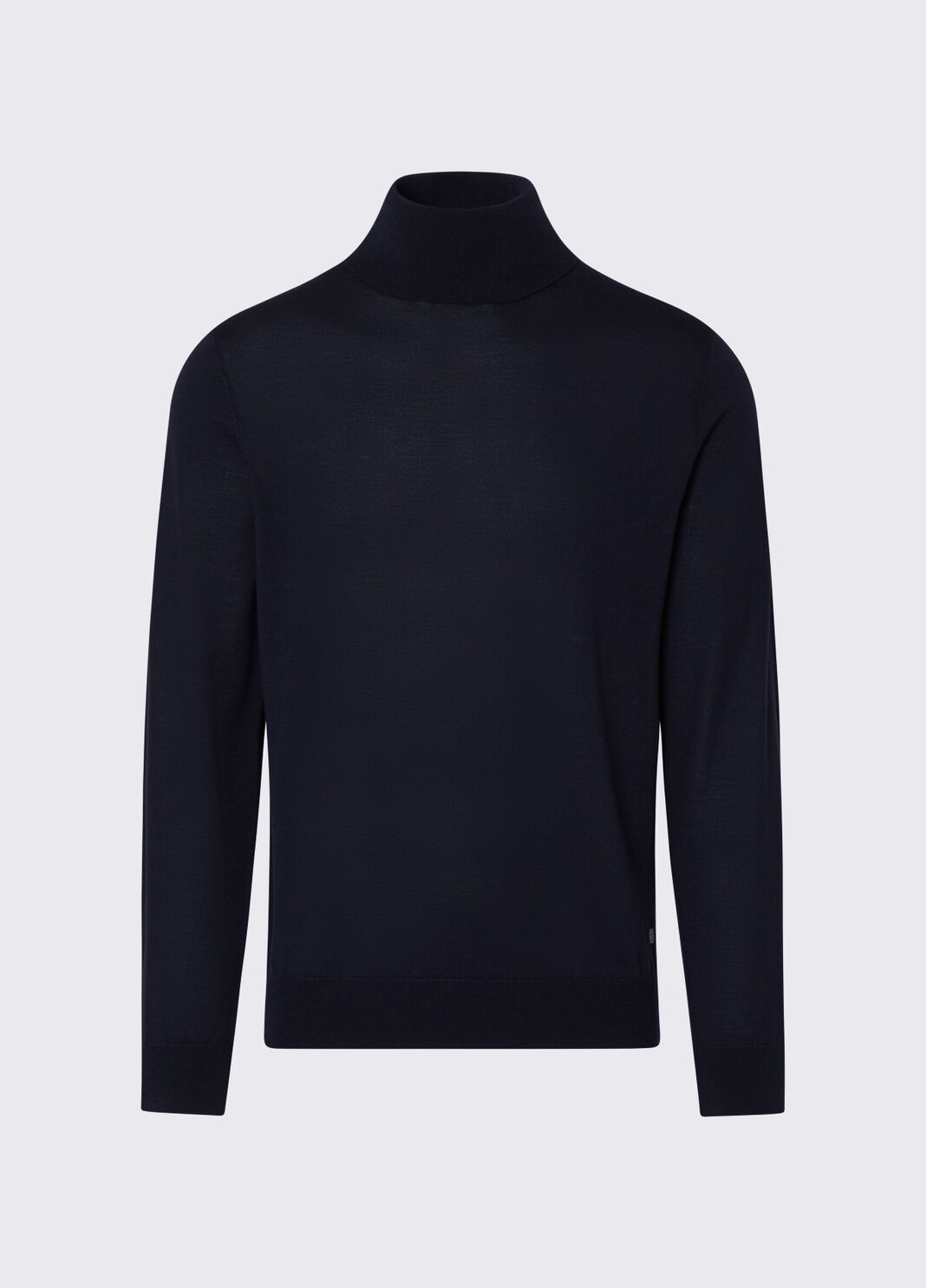 Merino Wool Turtleneck Sweater dark blue Liu Jo - large image number 6