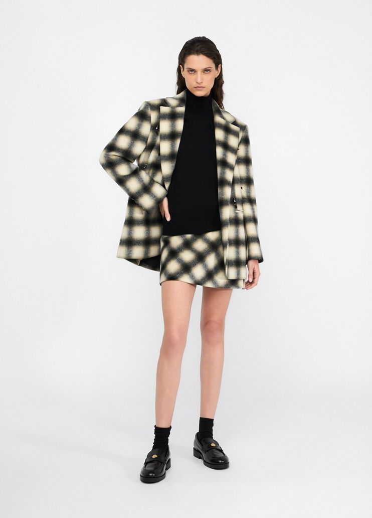 Chequered jacket with bejewelled embroidery check Liu Jo - large image number 5