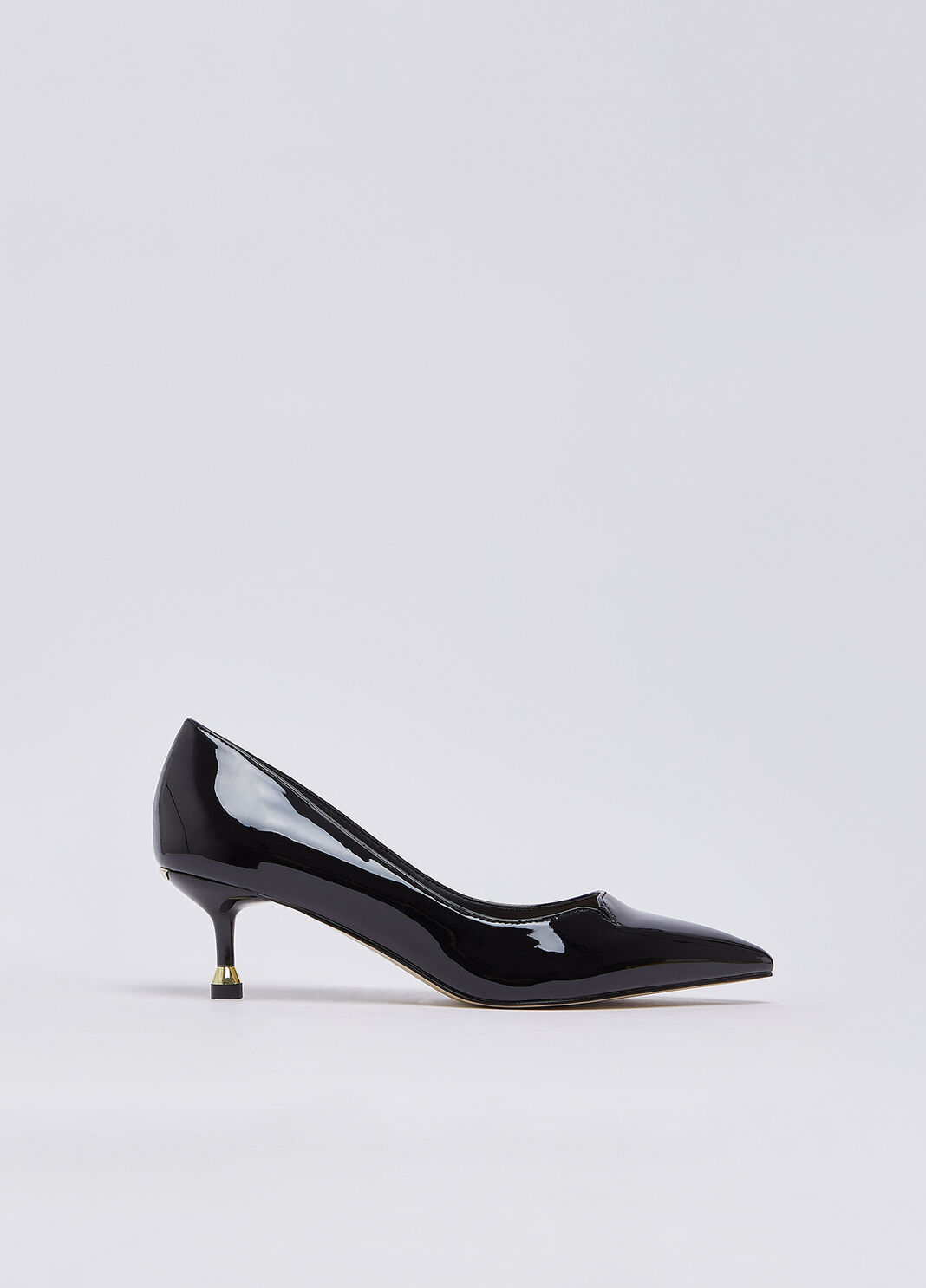 Pumps in patent leather with heel low black Liu Jo - large image number 0