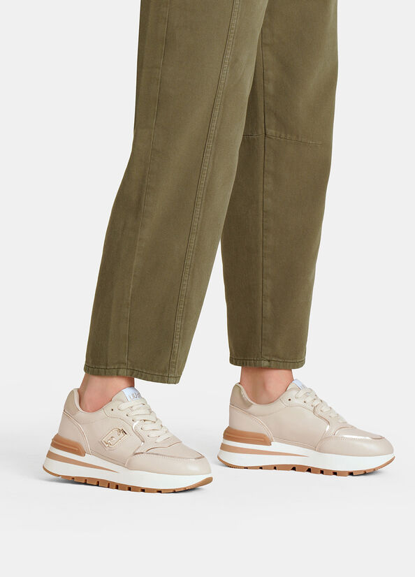 Leather platform sneakers rope Liu Jo - large image number 0